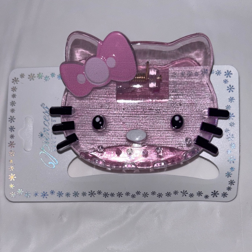Hello Kitty Pink Hair Clip